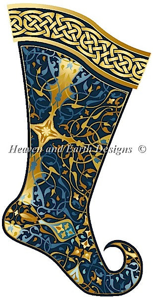 Sapphire Christmas Stocking