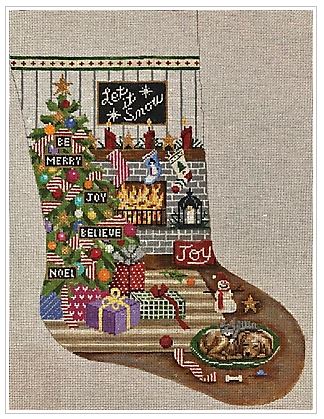Let It Snow Stocking