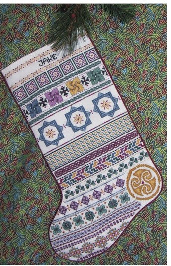 Celtic Christmas Stocking