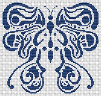 Tribal Butterfly