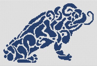 Tribal Frog
