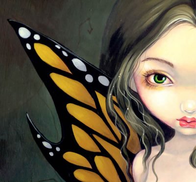 PAB Fairy With Dried Flowers
