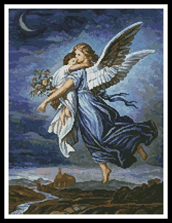 The Guardian Angel  (Wilhelm von Kaulbach)