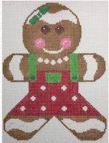 Mini Gingerbread Girl Red/Green