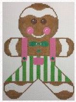 Mini Gingerbread Boy Pink/Lime