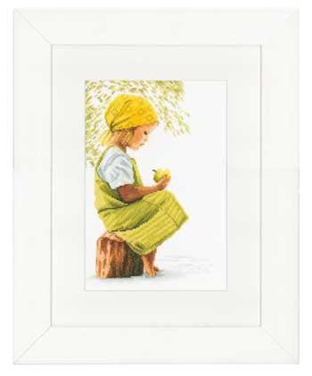 Girl with Apple