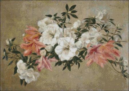 Fantin-Latour Petunias