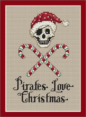 Candy Cane Pirate - Sue Hillis