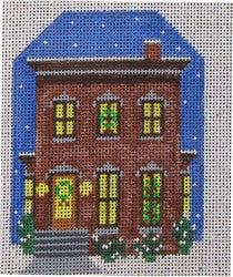 Brown Victorian House