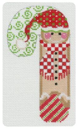 Red Gingerbread Candy Cane