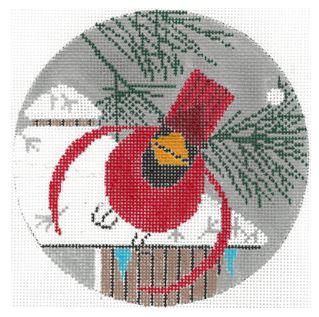 Winter - Cardinal Male