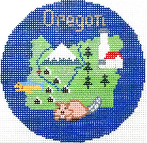 Oregon Ornament