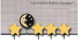 Just Pins - Moon and Stars  