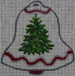 Red/White Christmas Time Bell