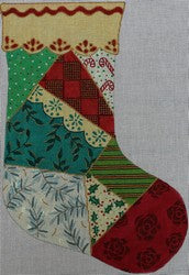 Patchwork Christmas Stocking