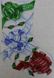 Ribbon and Bow Stocking