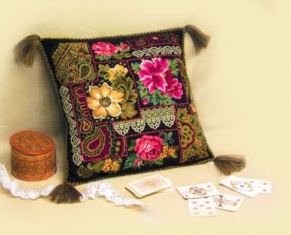 Flower Arrangement Cushion