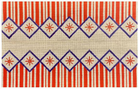 Clutch Purse - Red/White/Blue