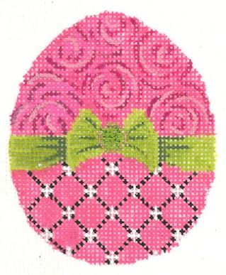 Fuchsia Ribbon Egg