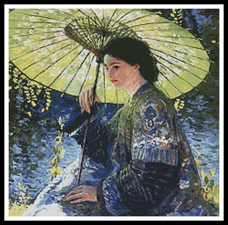 Green Parasol, The  (Guy Rose)
