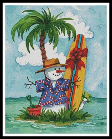 Christmas Surfer  (Jerianne Van Dijk)