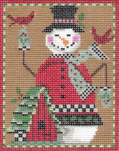 Snowman and Bird Chalet