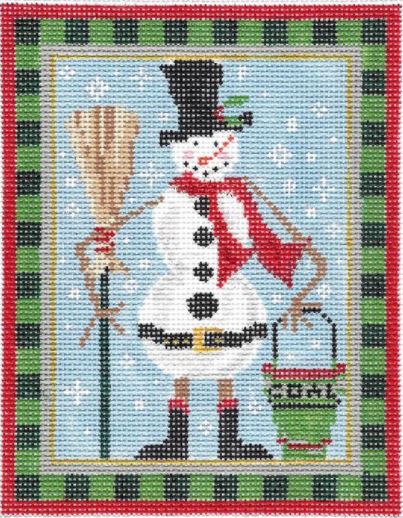 Chimney Sweep Snowman