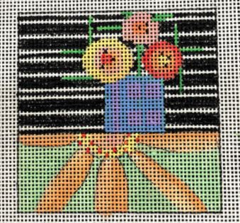 Flower Pot Coaster - 1324