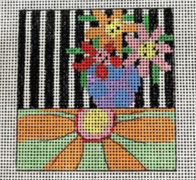 Flower Pot Coaster - 1326
