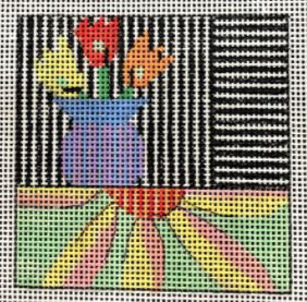 Flower Pot Coaster - 1327