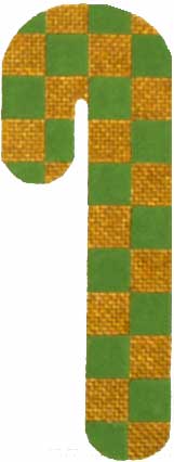 Checkered Candy Cane