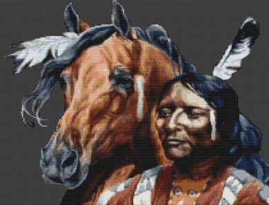 Indian and His Horse