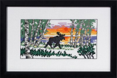 Silhouette Moose