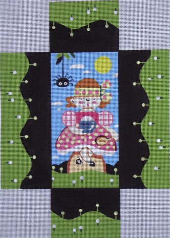Little Miss Muffett Brick Cover