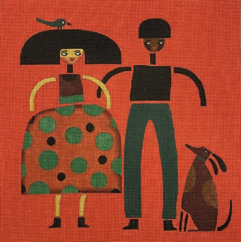 Couple/Bird/Dog