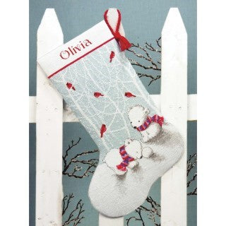 Snow Bears Stocking