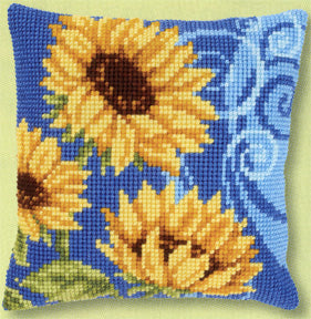 Sunflowers of Blue I