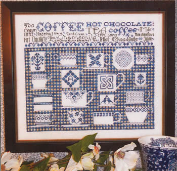 China Blue Sampler