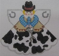 Pony Print Cowgirl Angel