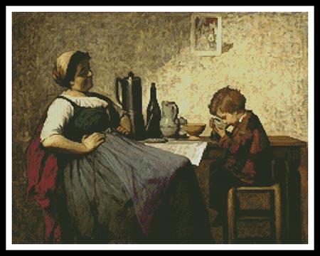 Maternal Happiness (Adolf Von Becker)