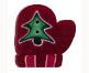 Red Mitten Button - Small
