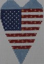 Patriotic Mini Heart