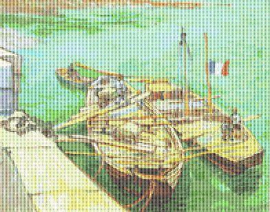 Rhonebarken, The (Vincent Van Gogh)