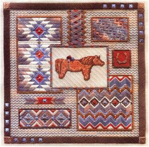 Long Horse Collage
