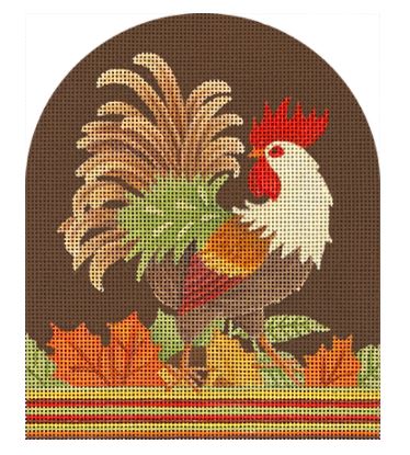 Rooster w/Beige Neck and Tail