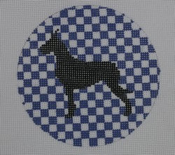 Great Dane on Blueberry Check
