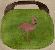 Flamingo on Mint