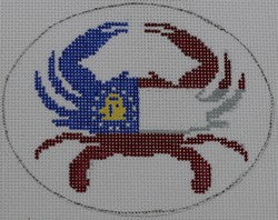 Georgia State Flag Crab