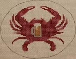 Red Crab with Beer Mug