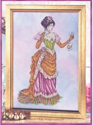 Victorian Lady - The Dance Card